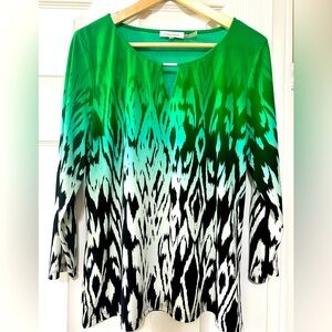 Calvin Klein animal print blouse